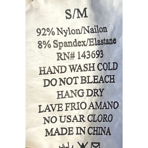 Yitong Women’s Size S/M Black Pink Activewear Tank With Built In Bra - Picture 7 of 7